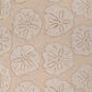 Dalyn Rug Company Seabreeze 8" Round Peach Area Rug, , large