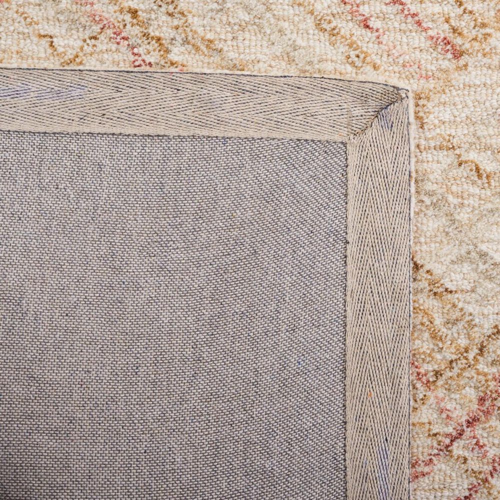 Safavieh Micro-Loop MLP479Q 3&#39; x 5&#39; Ivory and Red Area Rug, , large