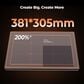 Creality 3D Technology Falcon A1 Laser Engraver and Cutter in Gray, , large