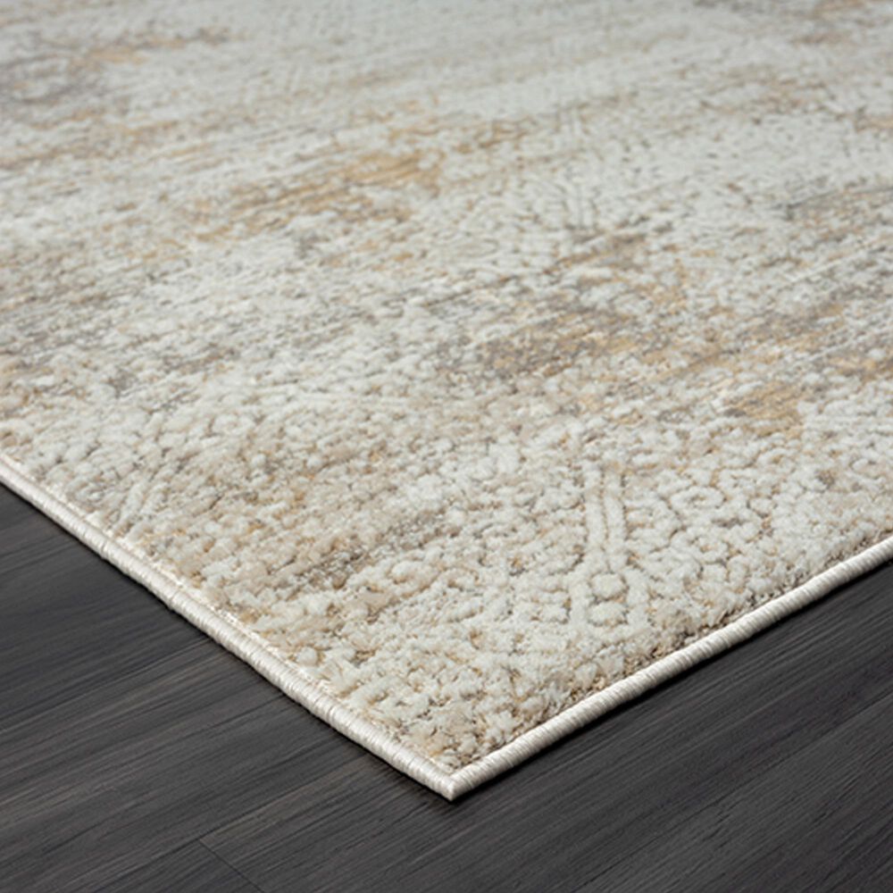L&amp;R Resources Brisbane Gray and Beige 10&#39; x 13&#39;10&quot; Area Rug, , large