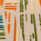 Central Oriental Fontana Parkia 2"2" x 7"6" Cream and Yellow Runner, , large