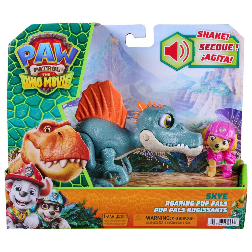 PAW Patrol Skye Roaring Pup Pals Action Figure Set, , large