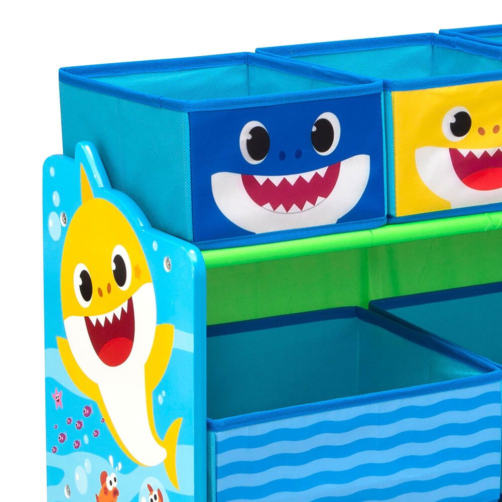 Delta Baby Shark 6Bin Toy Organizer in Blue NFM