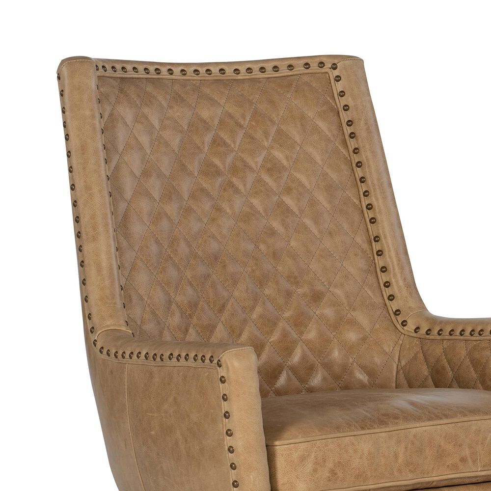 Hooker Furniture EC Kent Executive Swivel Tilt Chair in Brown, , large