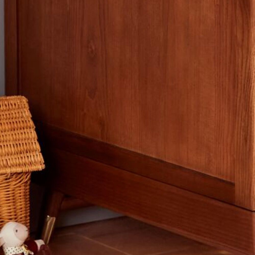 Maxi Cosi Everheart 4-in-1 Convertible Crib in Walnut Ash, , large