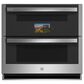 GE Profile 30" Smart Built-in Twin Flex Convection Wall Oven in Stainless Steel, , large