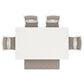 Ashley Erinberg 6-Piece Rectangular Dining Set in Antique White, , large