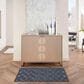 Nourison Versatile 2" x 4" Navy Blue Indoor/Outdoor Area Rug, , large