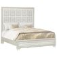 Chapel Hill Camila Queen Panel Bed in White and Silver, , large