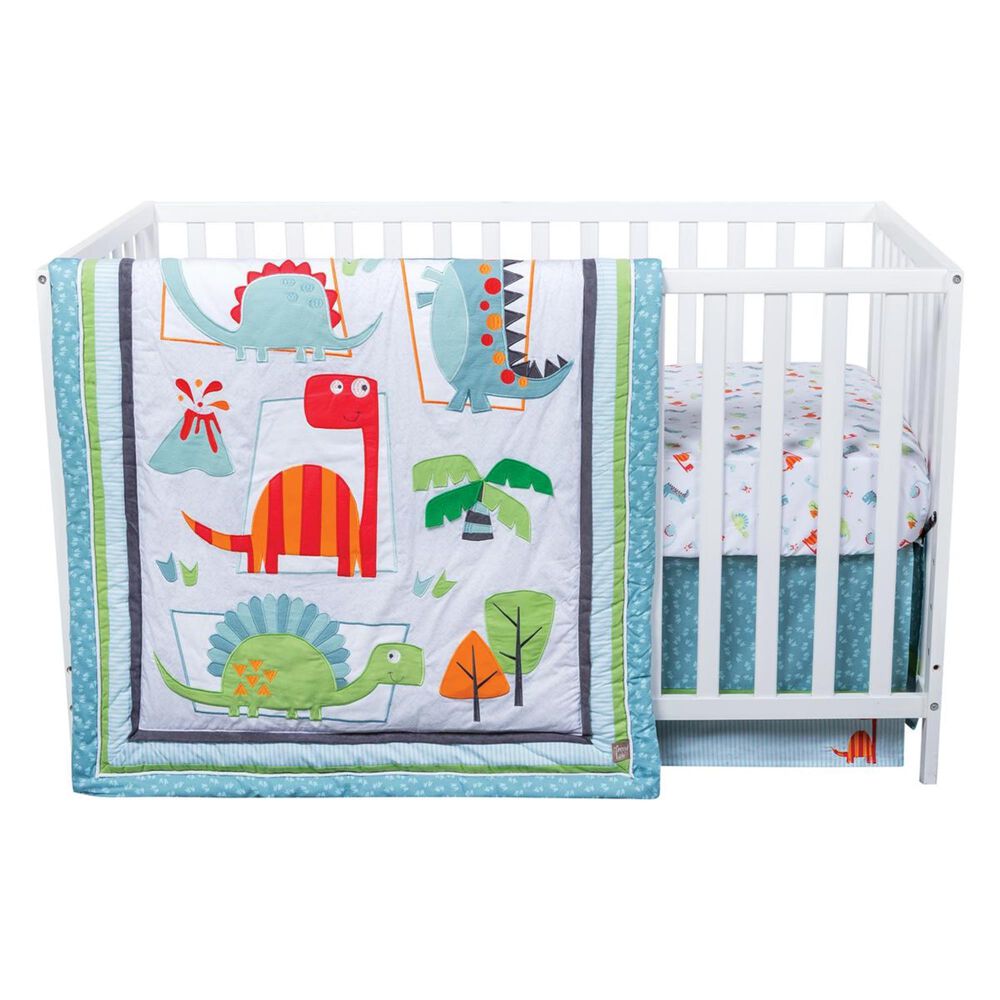 Trend Lab LLC Dinosaur Roar 3-Piece Crib Bedding Set, , large