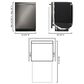 LG 24" Built-In Bar Handle Dishwasher with 3rd Rack in Black Stainless Steel, , large