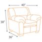 Ashley Bladen Chair in Coffee, , large