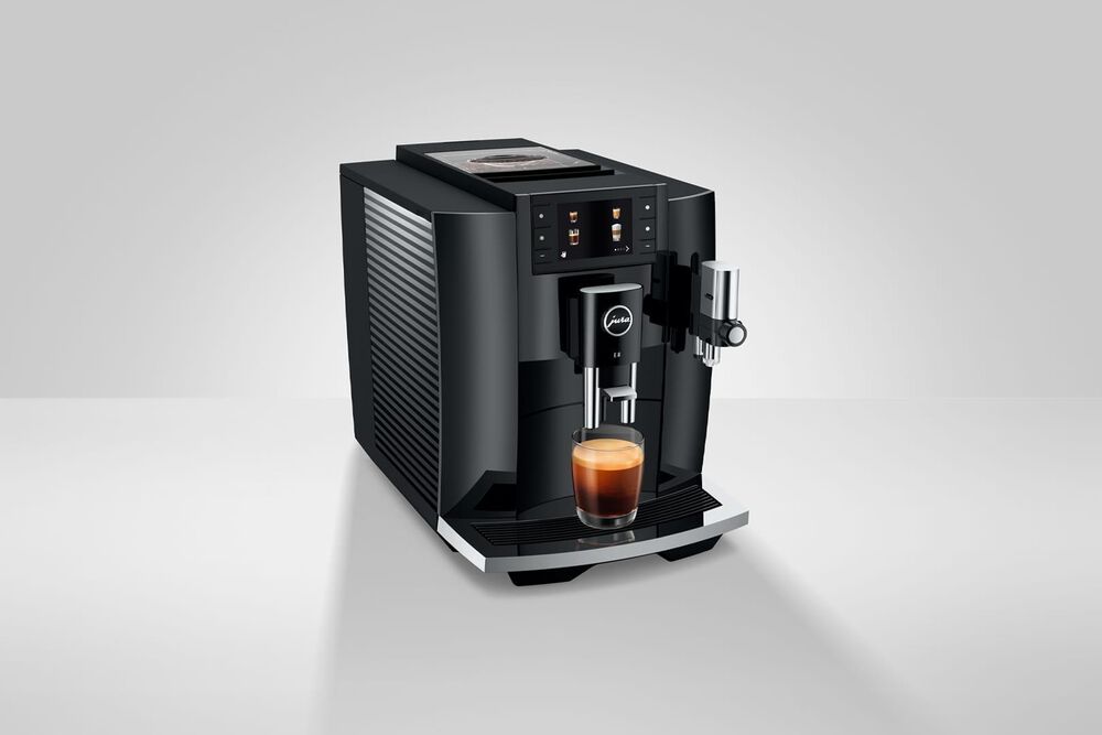 Jura E8 64 Oz Automatic Coffee Maker in Piano Black, , large