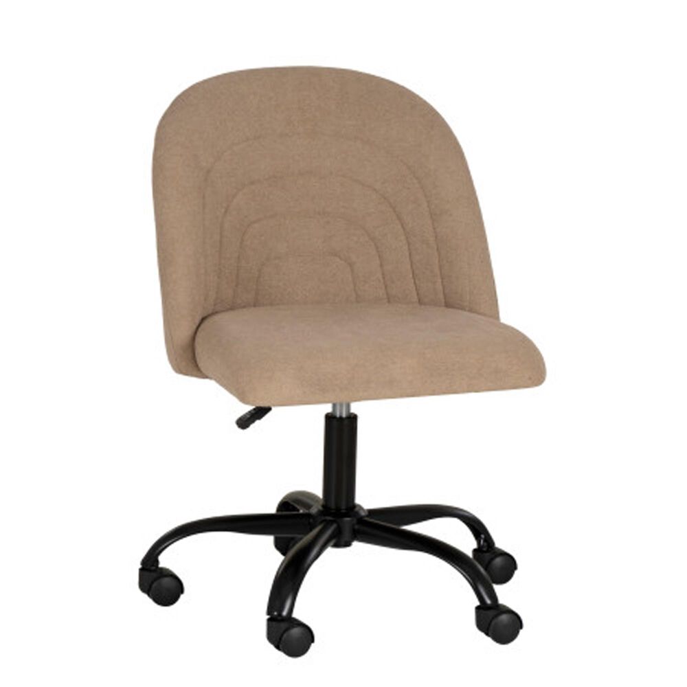 Linden Boulevard Stormy Desk Chair in Beige, , large