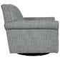 Ashley Renley Swivel Glider Accent Chair in Ash, , large