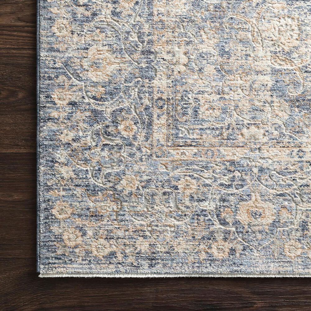 Loloi Pandora PAN-01 9&#39;6&quot; x 12&#39;5&quot; Blue and Gold, , large