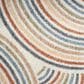 Nourison Astra Machine Washable 5"3" x 7" Ivory and Multicolor Area Rug, , large