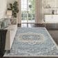 Dalyn Rug Company Tuscany 3" x 5" Blue Indoor/Outdoor Area Rug, , large
