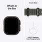 Apple Watch Ultra 4 (GPS + Cellular) 49mm Black Titanium Case with Translucent Black Ocean Band and 2-Year AppleCare+, , large