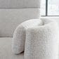 Simeon Collection Manual Swivel Glider Recliner in Angora Linen, , large