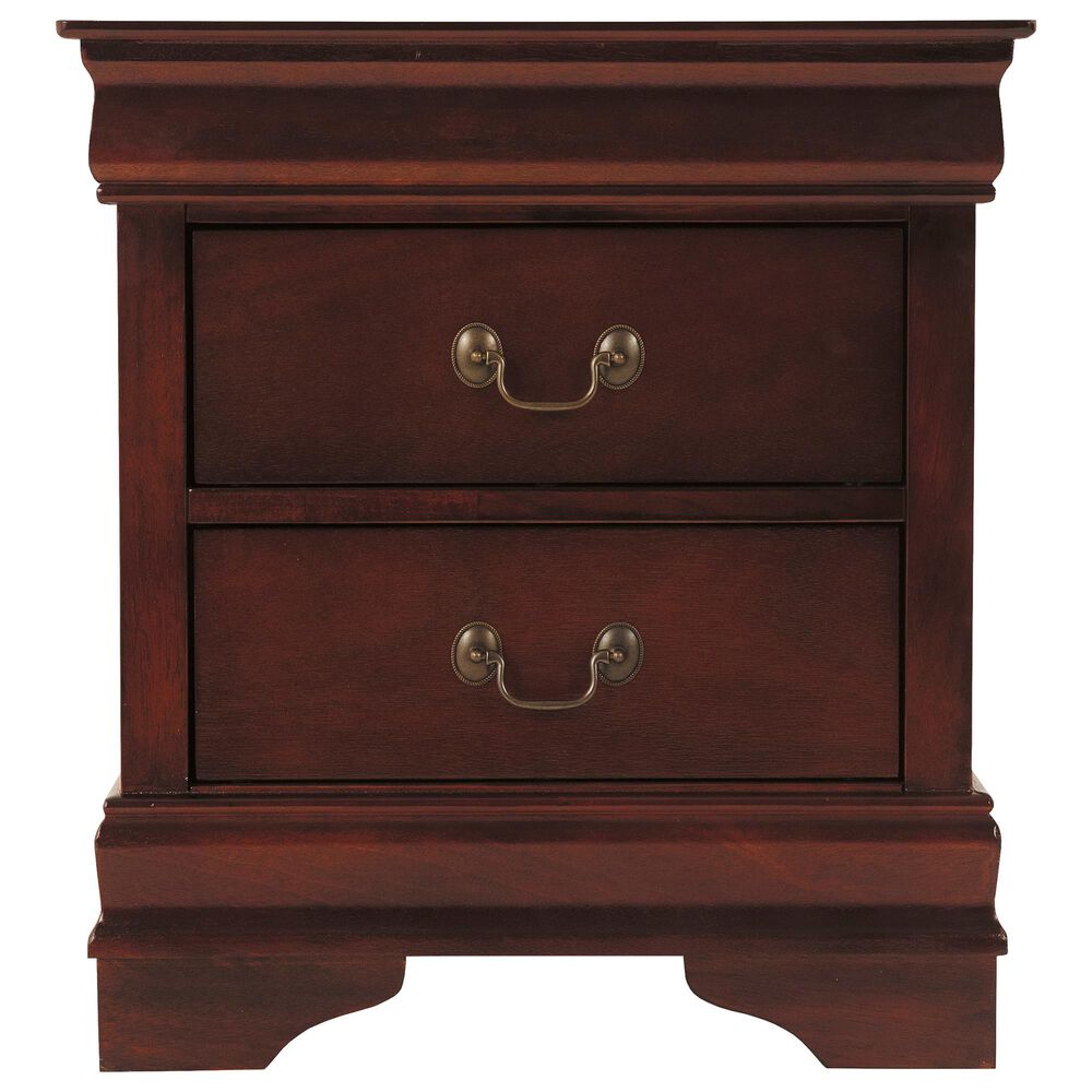 Ashley Alisdair 2-Piece Full Sleigh Bed Set in Reddish Brown, , large
