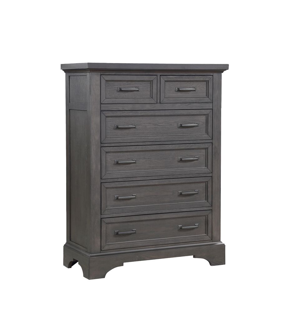 Davis International Prescott Bedroom Chest in Gray Oak, , large