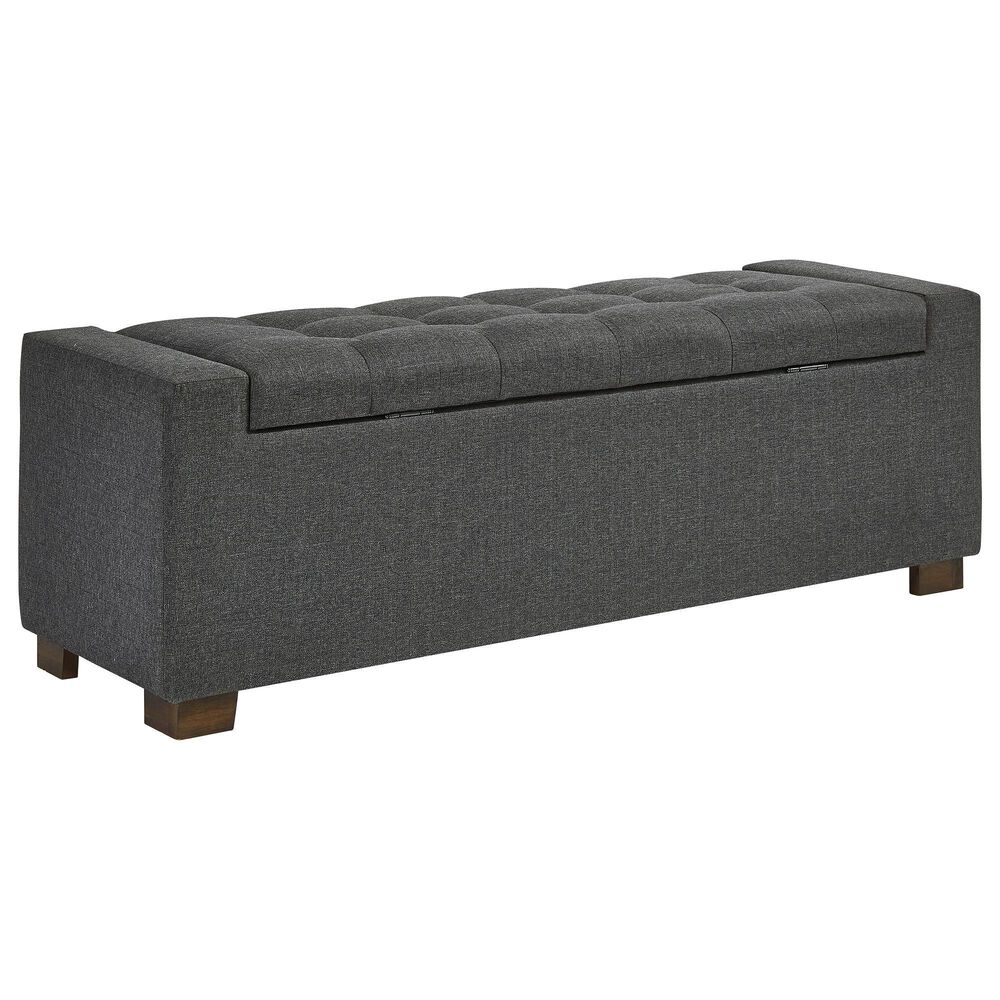 Ashley Cortwell Storage Bench in Gray, , large
