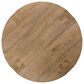 Four Hands Abaso Round Coffee Table in Rustic Wormwood Oak, , large
