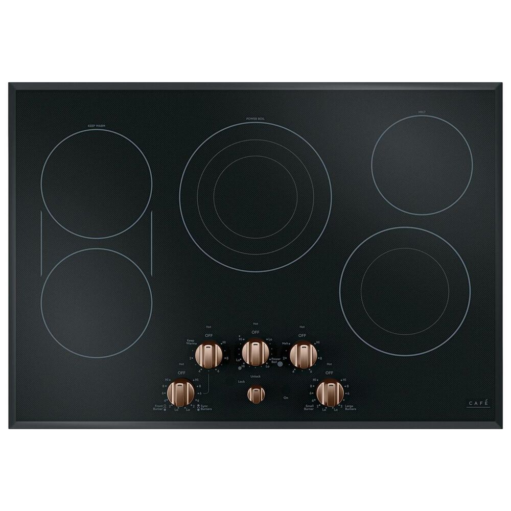 Cafe Electric Cooktop Knob in Brushed Copper, , large