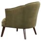 Uttermost Conroy Accent Chair in Olive Velvet, , large