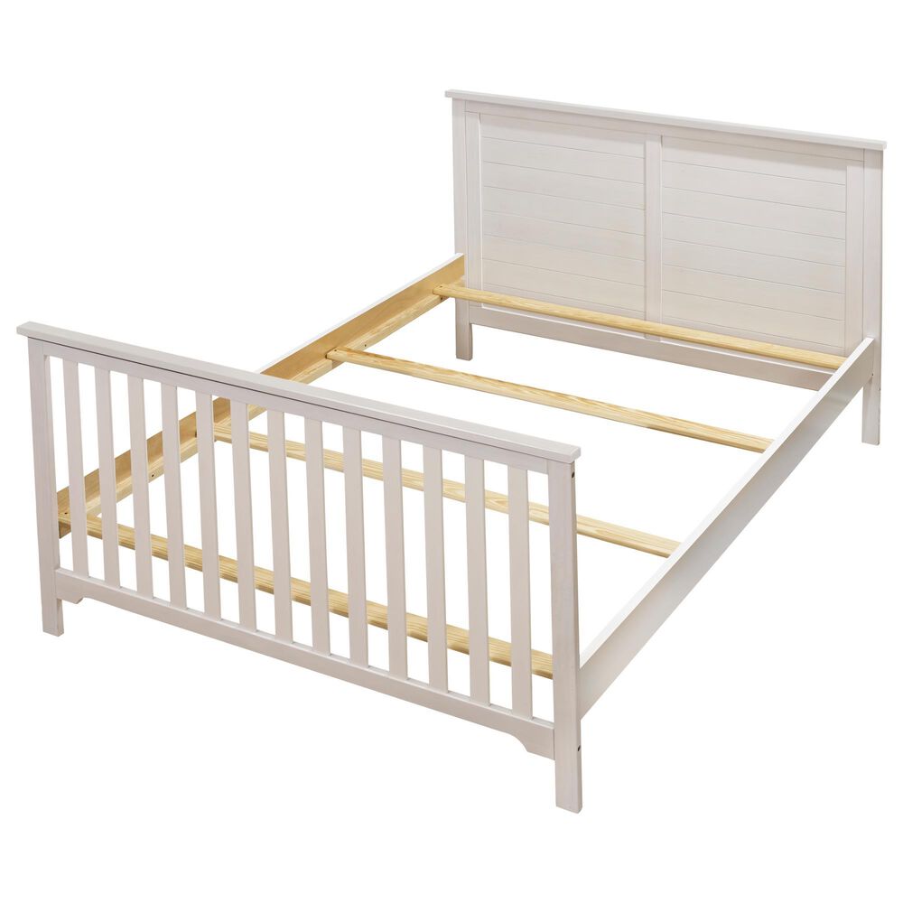 Sorelle Furniture Full Size Rail Crib in Weathered White, , large