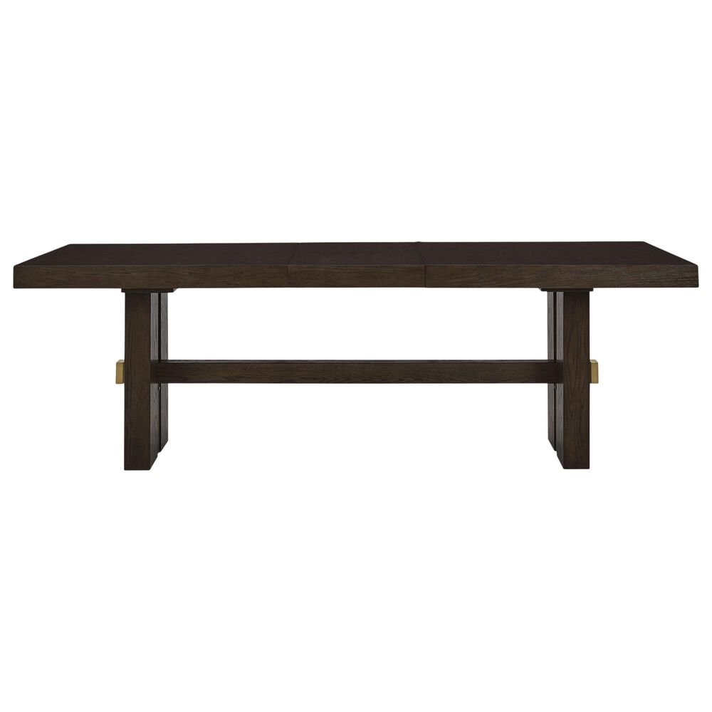 Millenium Burkhaus 7-Piece Dining Set with 1 Table Leaf in Dark Brown, , large
