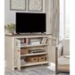 Signature Design by Ashley Bolanburg 50" TV Stand in Antique White and Weathered Oak Top, , large