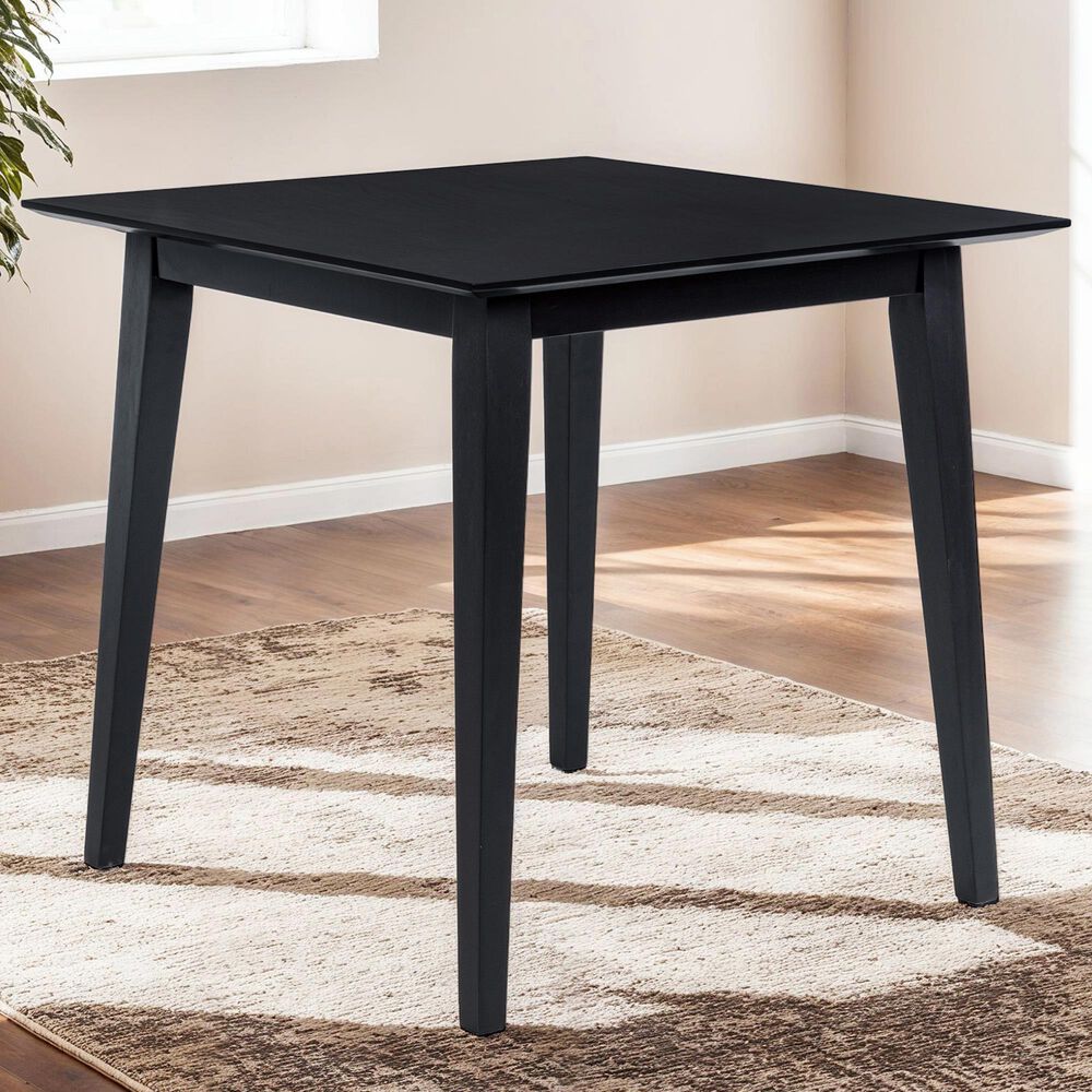 Linon Home Decor Cadence Counter Height Table in Black - Table Only, , large