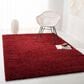 Safavieh August Shag 5"3" x 7"6" Burgundy Area Rug, , large