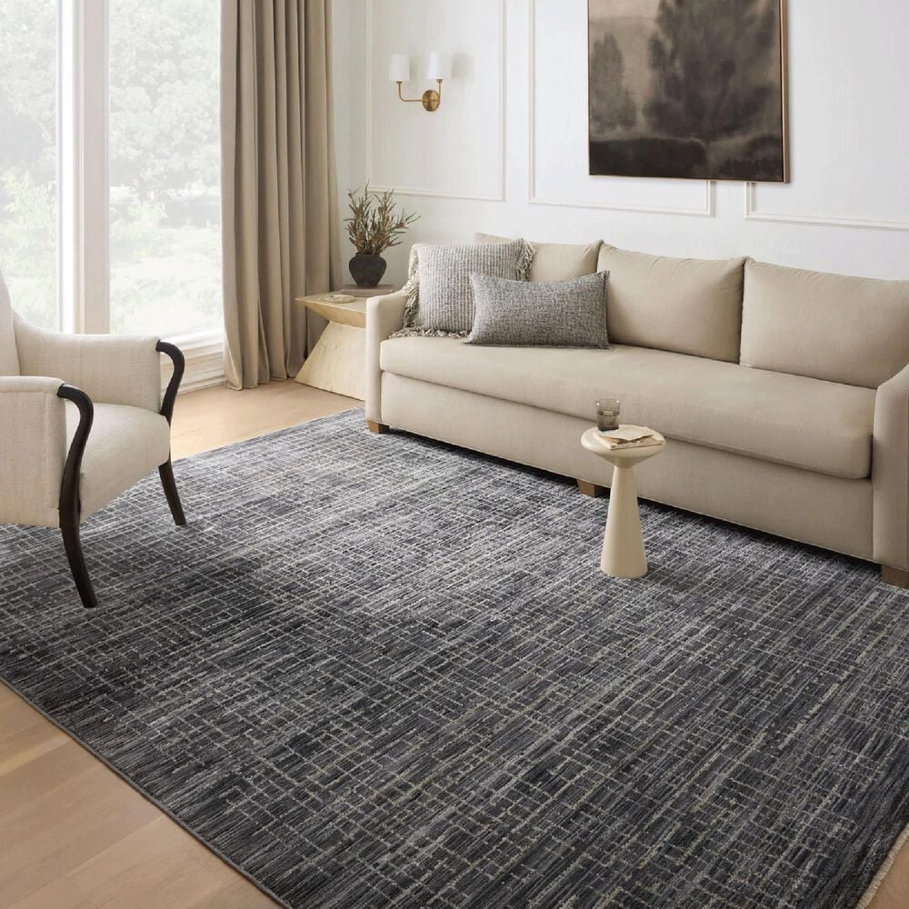 Loloi Soho 7&#39;10&quot; x 10&#39; Onyx and Silver Area Rug, , large
