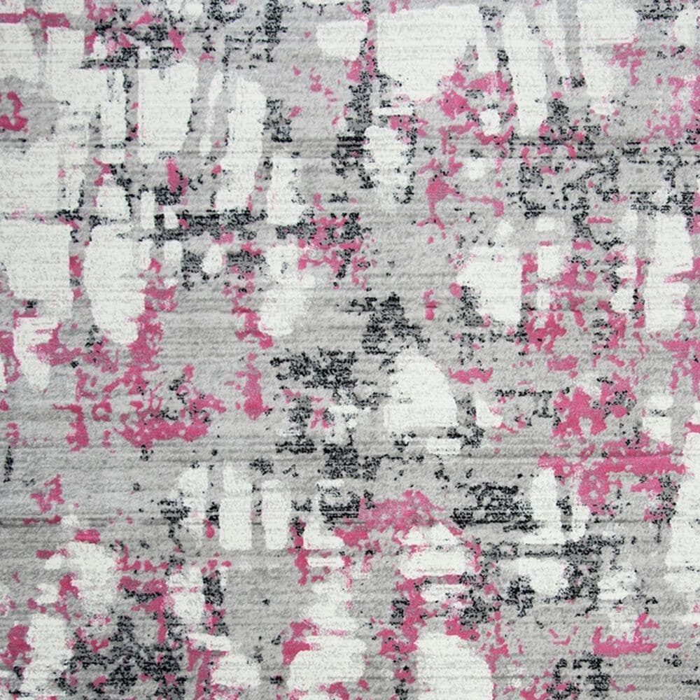 Safavieh Skyler SKY193P 5&#39;1&quot; x 7&#39;6&quot; Gray and Pink Area Rug, , large