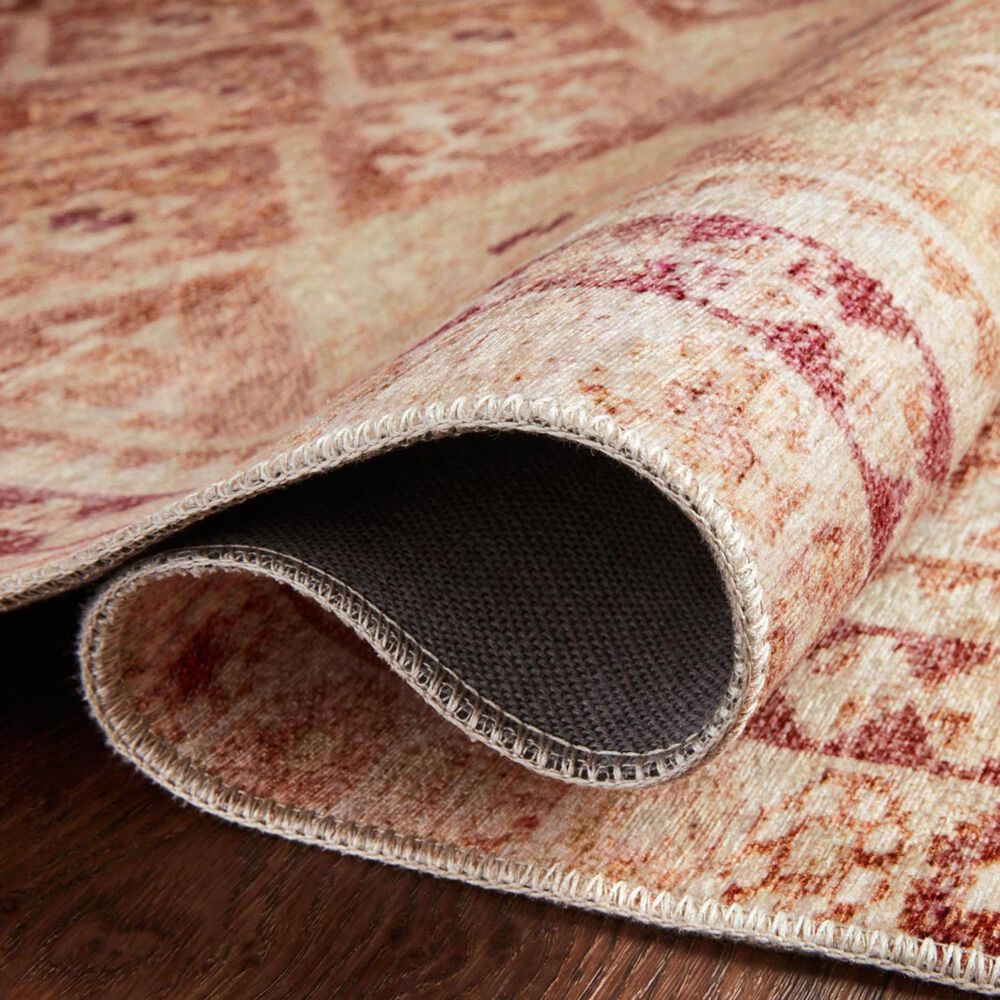 Loloi II Layla  2&#39; x 5&#39; Natural and Spice Area Rug, , large