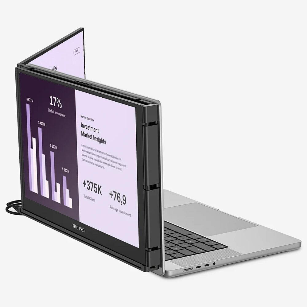 Mobile Pixels 14" Trio 3 Pro QHD Monitor in Black, , large