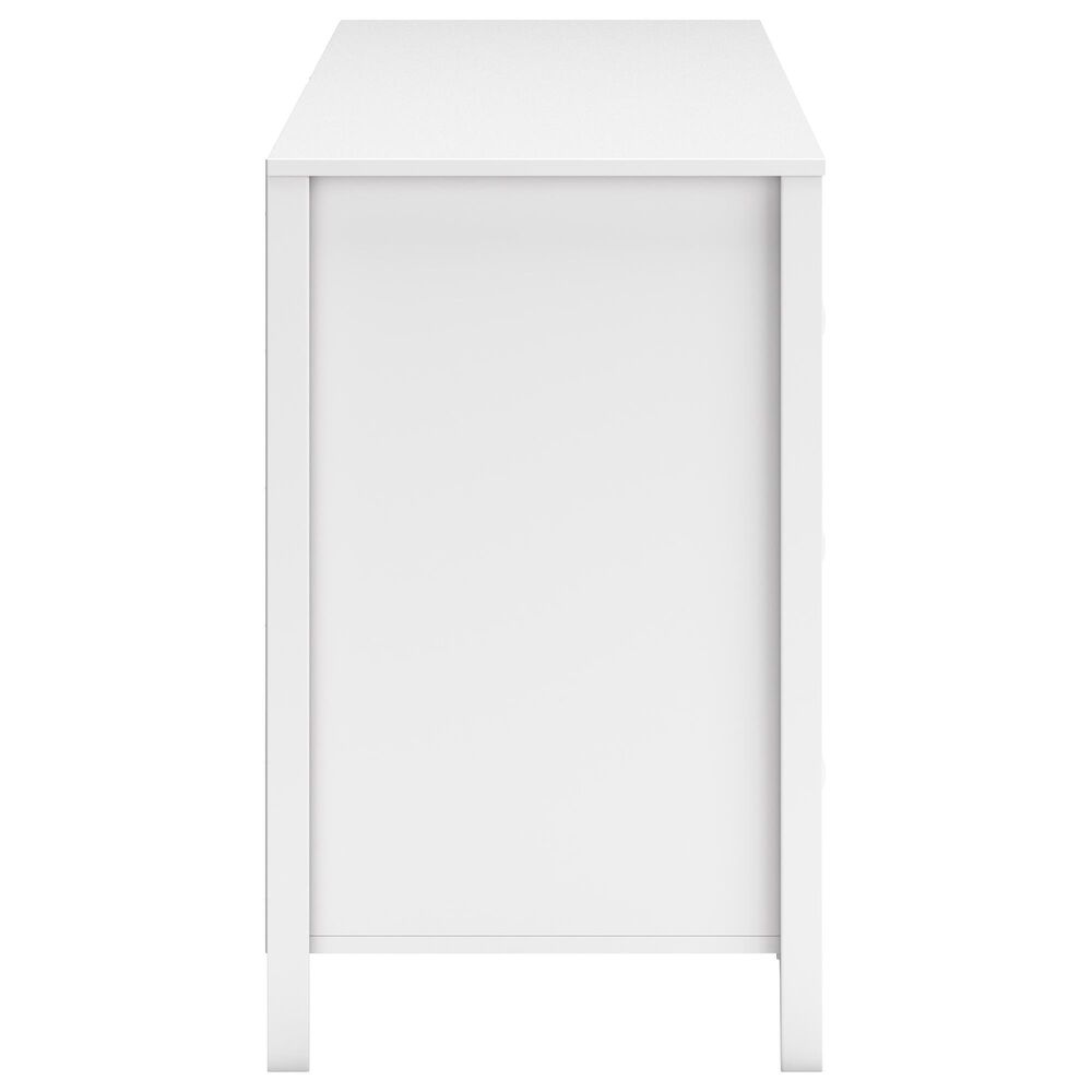 Ashley 4-Piece Full Bedroom Set in White, , large