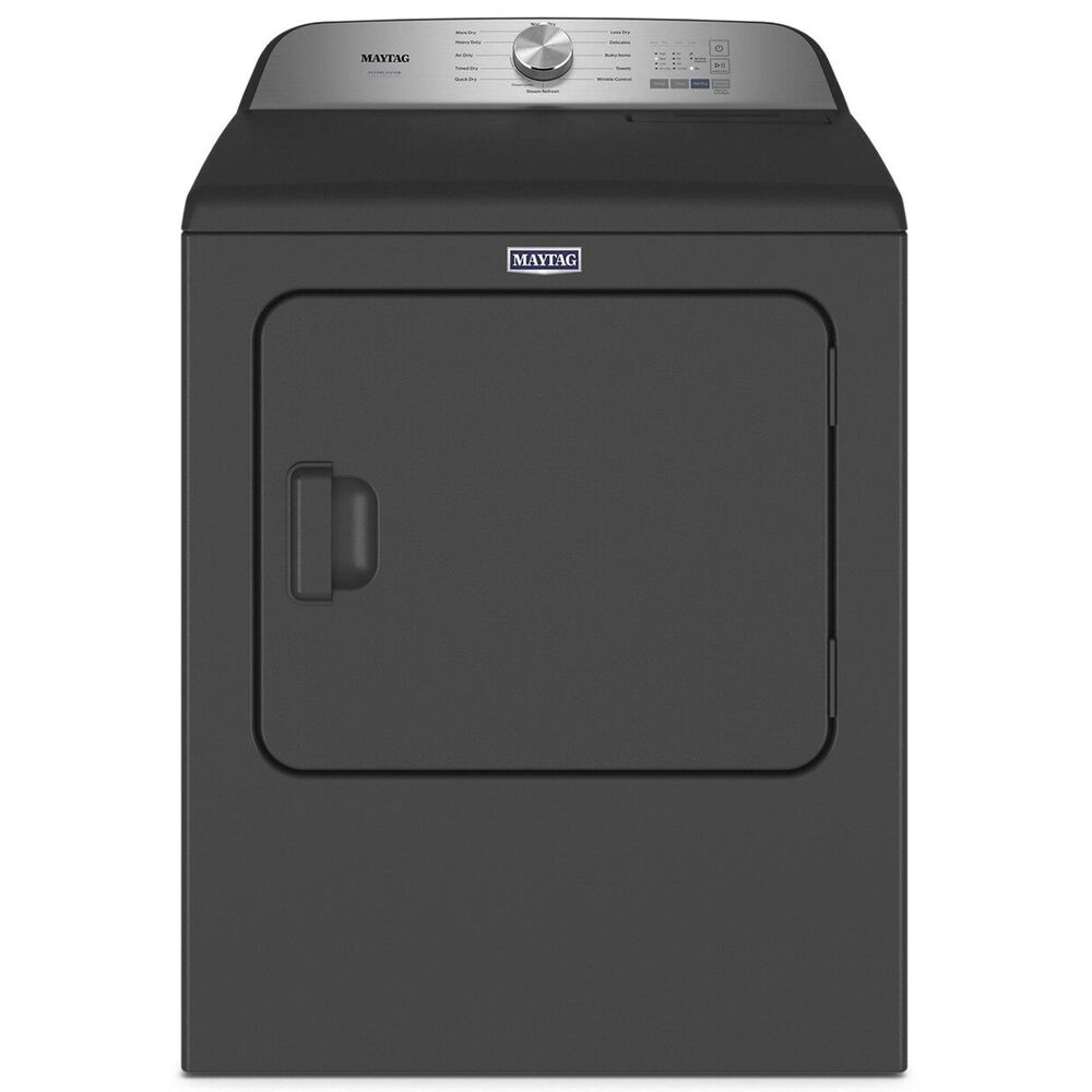 Maytag Pet Pro Top Load Washer and Electric Dryer Laundry Pair in Volcano Black, , large