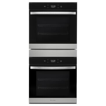 Whirlpool 24" Double Electric Wall Oven with Convection in Fingerprint Resistant Stainless Steel, , large