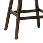 Linon Home Decor Cyrus Swivel Bar Stool in Brown (Set of 2), , large