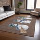 Dalyn Rug Company Wonderland WN34 Brown 5" x 7"6" Area Rug, , large
