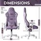 Techni Sport Gaming Chair in Purple, , large