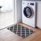 Dalyn Rug Company York 1"8" x 2"6" Black Indoor/Outdoor Area Rug, , large