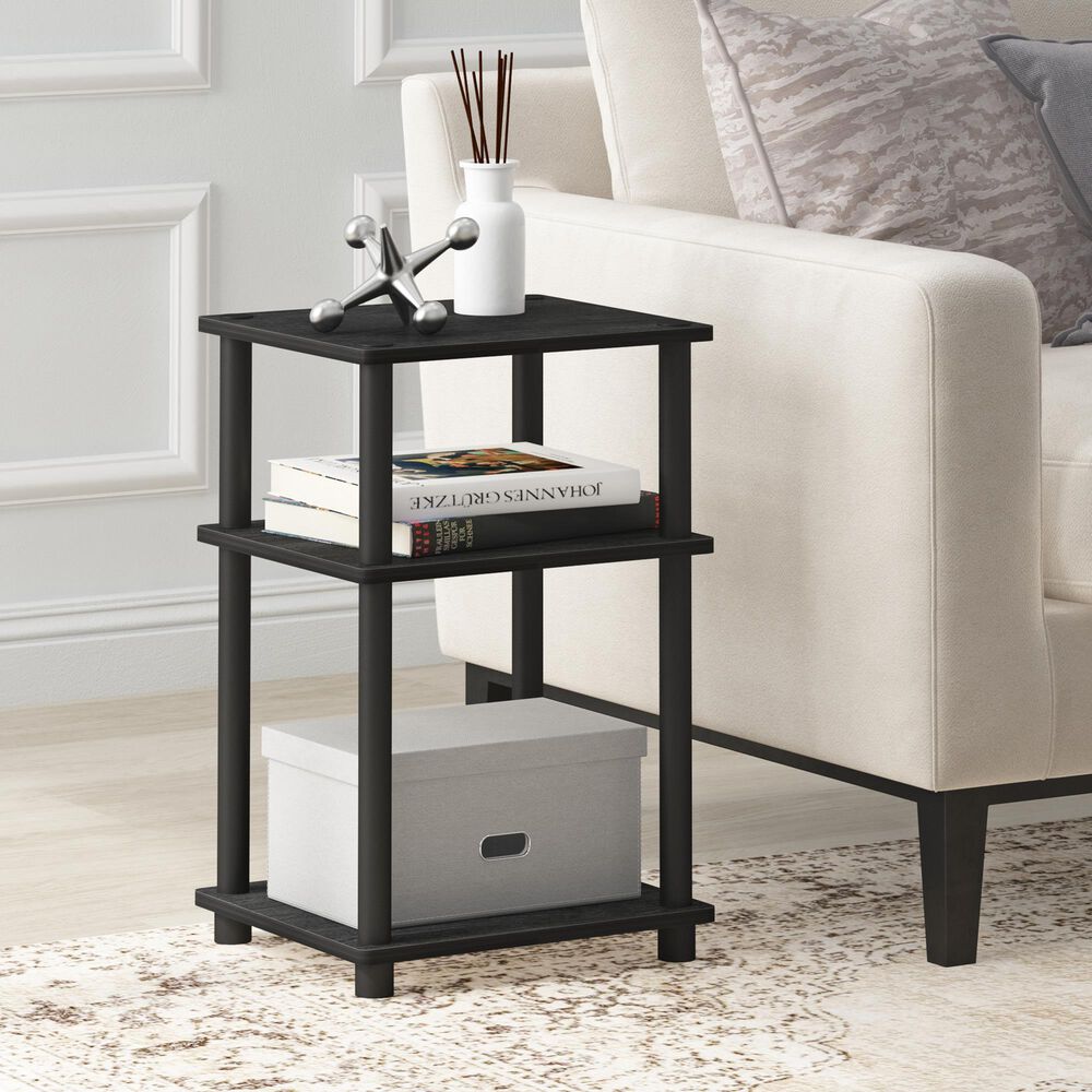 Homlux 3-Tier End Table in Americano, , large