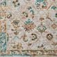 Dalyn Rug Company Jericho 4" Round Parchment Indoor/Outdoor Area Rug, , large
