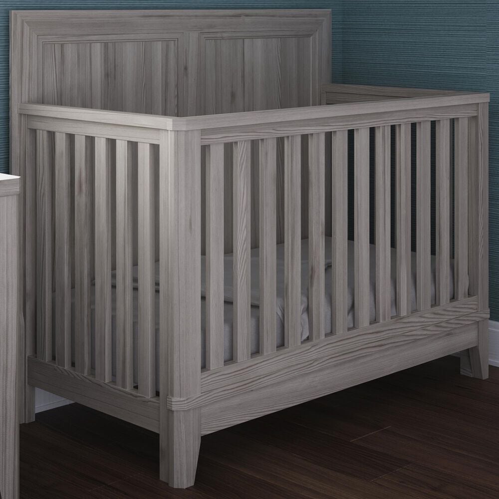 Eastern Shore Carlson 4-In-1 Convertible Crib in Washed Linen, , large