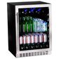 Azure 5.6 Cu. Ft. Glass Door Beverage Center in Stainless Steel, , large
